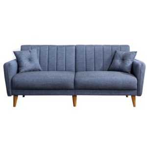 Atelier del sofa Rozkládací pohovka AQUA tmavě modrá 202 cm